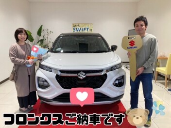Ｋ様フロンクスご納車です！！！